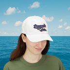 Legends at Sea Retro Script Embroidered Cotton Cap