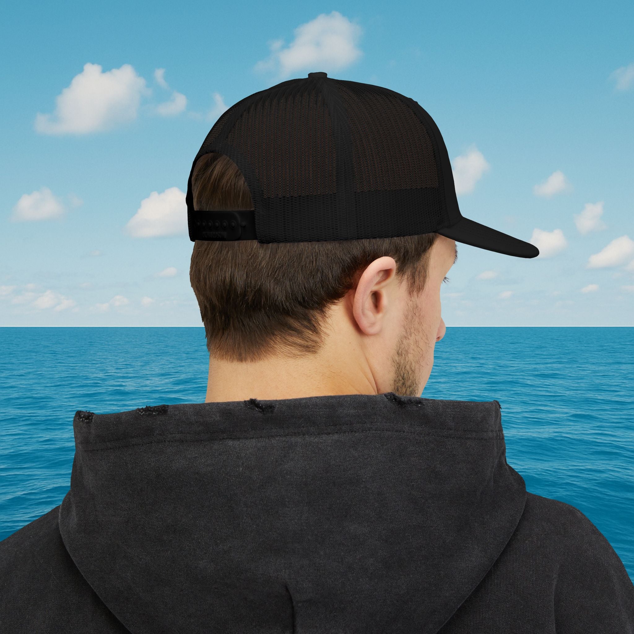 Legends at Sea Embroidered Snapback Trucker Hat