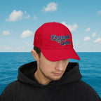 Legends at Sea Retro Script Embroidered Cotton Cap