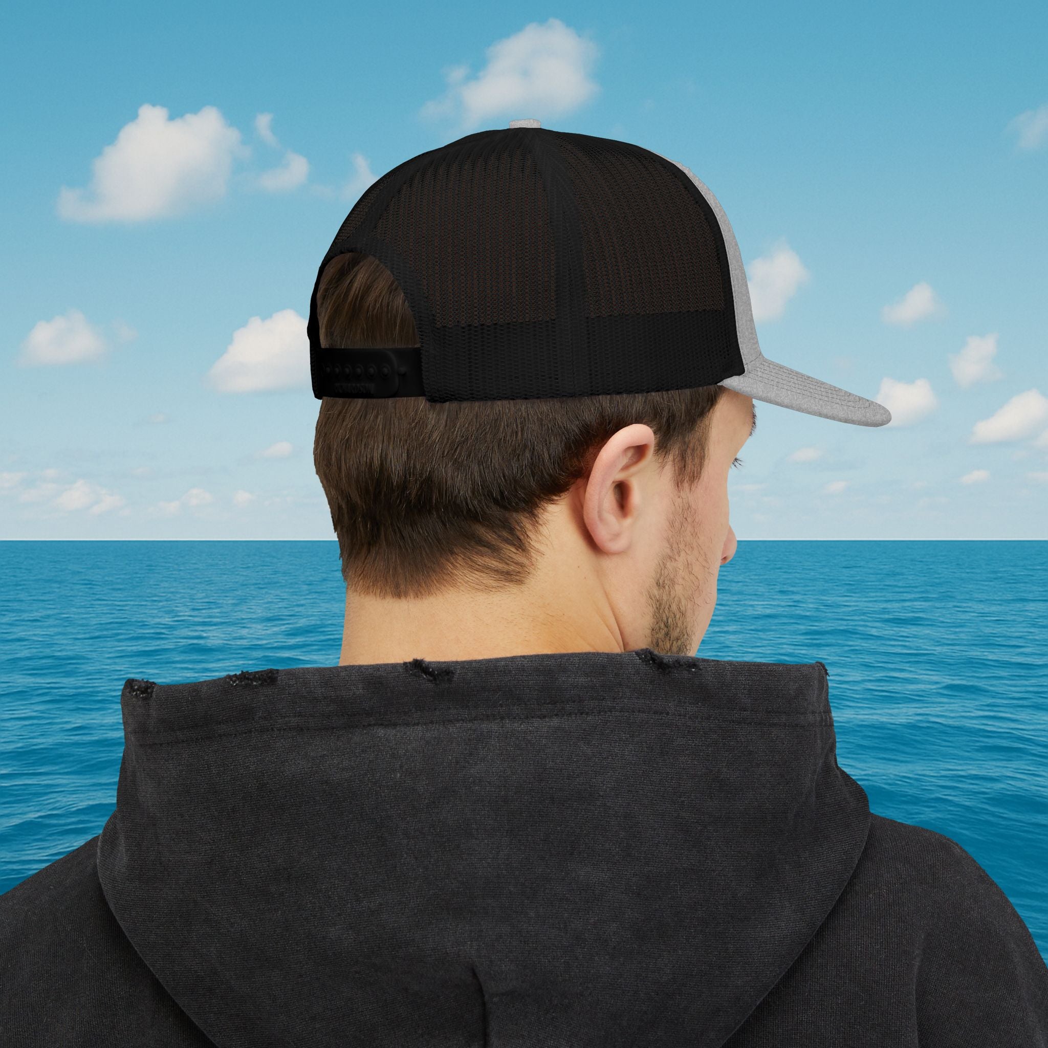 Legends at Sea Embroidered Snapback Trucker Hat