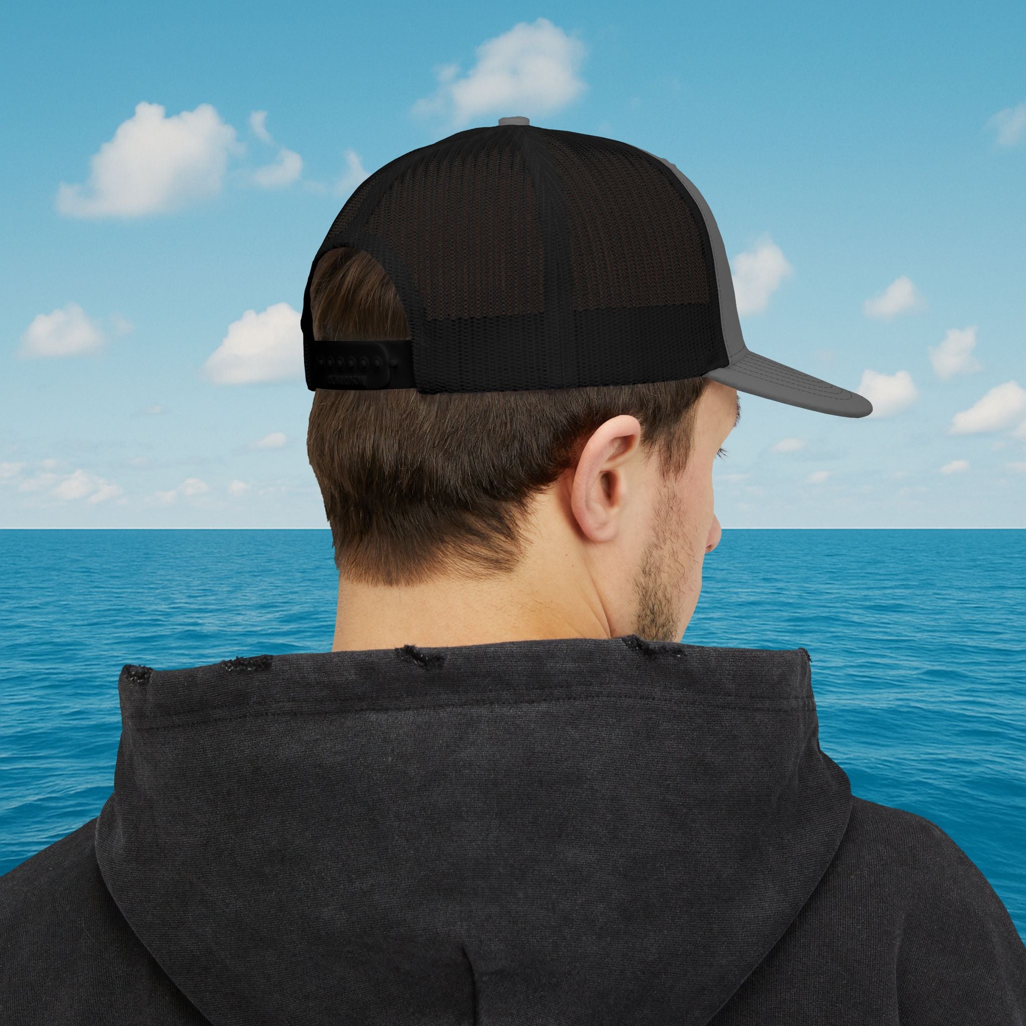 Legends at Sea Embroidered Snapback Trucker Hat