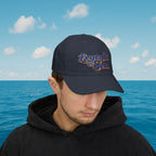 Legends at Sea Retro Script Embroidered Cotton Cap
