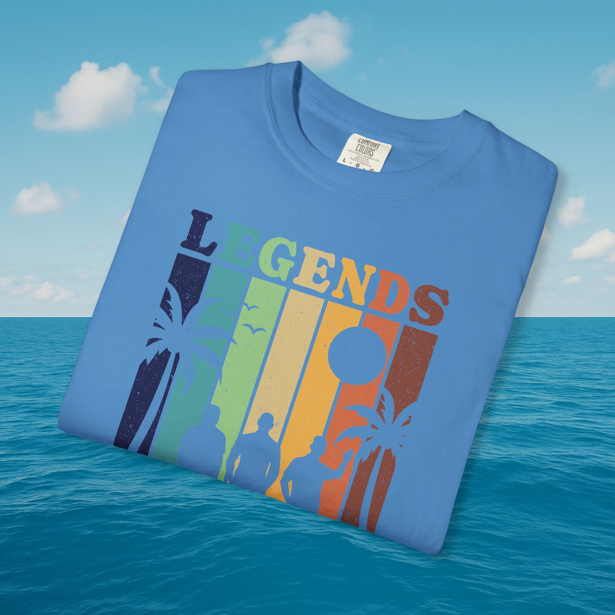 Legends at Sea Retro Sunset Trio T-Shirt