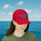 Legends at Sea Retro Script Embroidered Cotton Cap