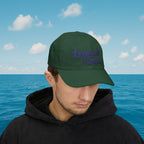 Legends at Sea Retro Script Embroidered Cotton Cap