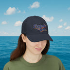 Legends at Sea Retro Script Embroidered Cotton Cap