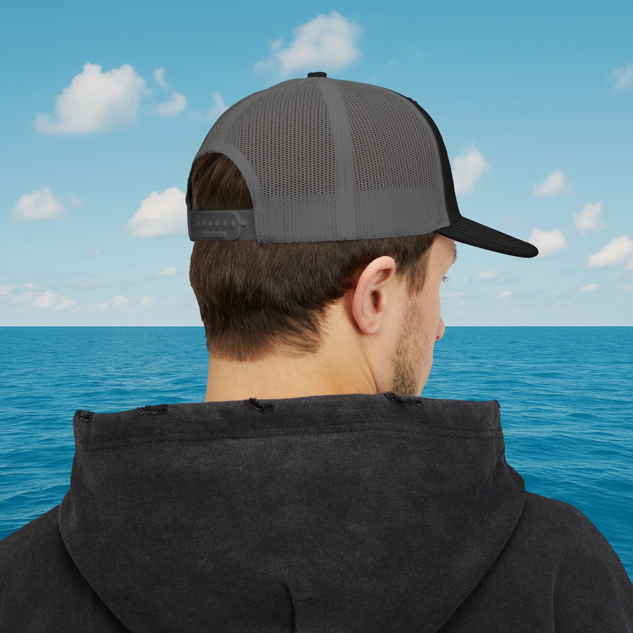 Legends at Sea Embroidered Snapback Trucker Hat