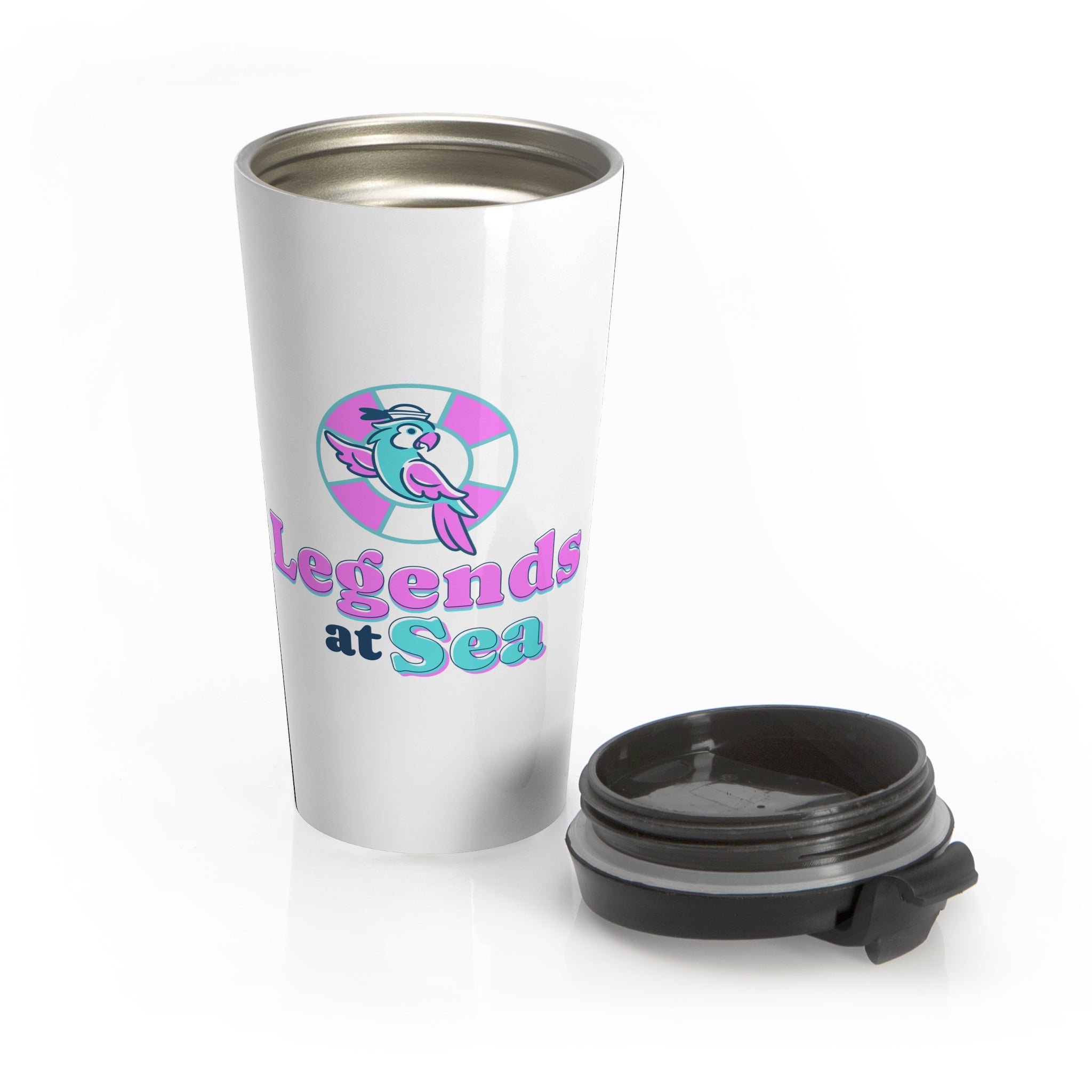 Legends at Sea Stainless Steel Travel Mug
