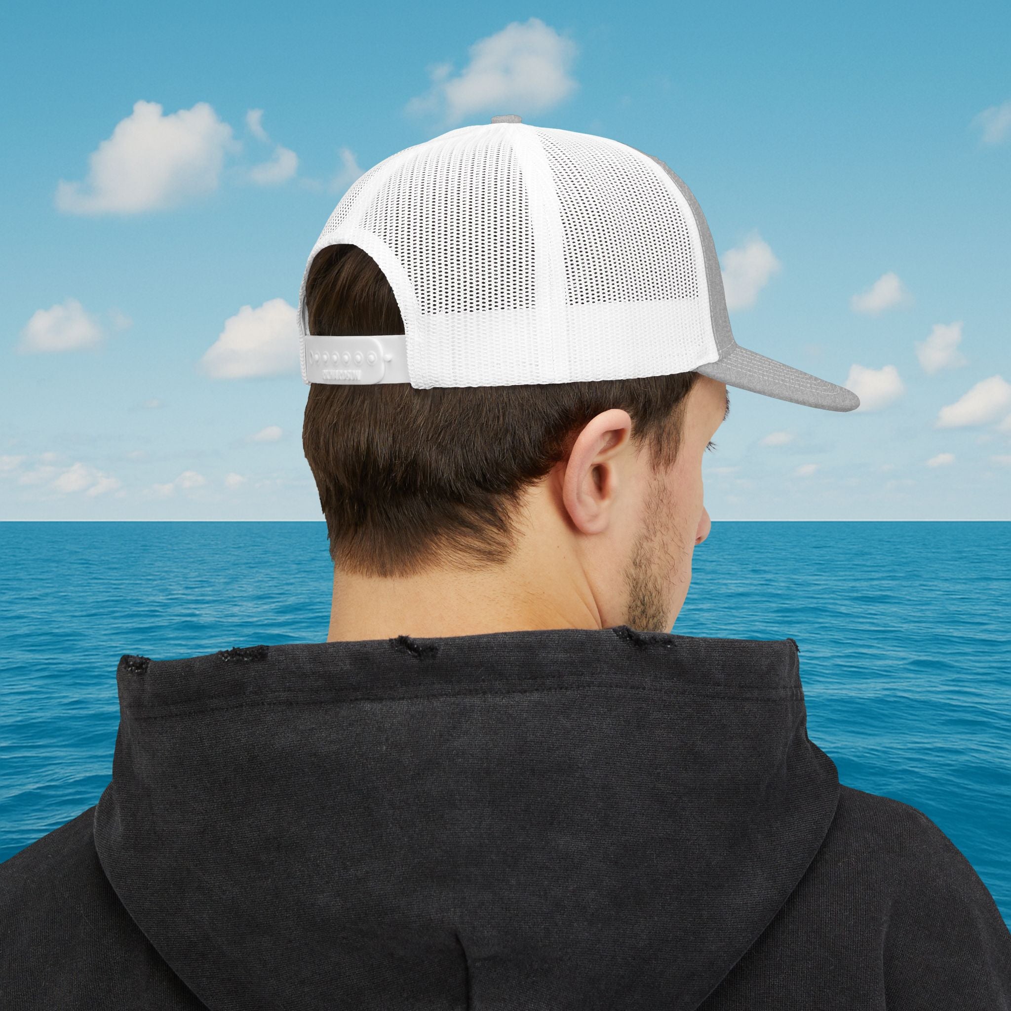 Legends at Sea Embroidered Snapback Trucker Hat
