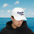 Legends at Sea Retro Script Embroidered Cotton Cap