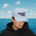 Legends at Sea Retro Script Embroidered Cotton Cap