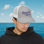 Legends at Sea Embroidered Snapback Trucker Hat