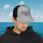 Legends at Sea Embroidered Snapback Trucker Hat